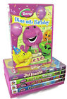 Barney 6-DVD Just Imagine Best of Dino-Mite Christmas Star Counting Time Riff