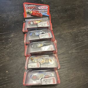 2009 *RARE* DISNEY PIXAR CARS DIECAST “SYNTHETIC RUBBER TIRES EDITION” LOT OF 5