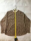 WAH Maker Frontier Clothing Size Large Mens Old Western Shirt Paisley