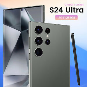 S24 Ultra 5G Smartphone 8+256GB Factory Unlocked Android 13 Mobile Phones