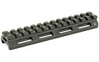 Leapers UTG Super Slim Picatinny Riser Mount 0.5 Inch Height 13 Slots MT-RSX5L