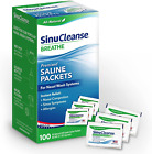 SinuCleanse Pre-Mixed Saline Packets for Nasal Wash Irrigation Systems, 100 and