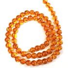 Man made Amber Round Beads 15