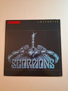 SCORPIONS-LOVEDRIVE-1979-VINYL LP-2ND PRESSING-GERMAN METAL-UFO, DEF LEPPARD