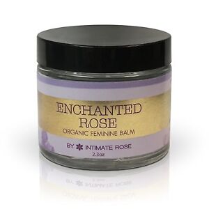 Enchanted Rose Vaginal Balm by Intimate Rose. Organic Feminine Balm. Made in USA