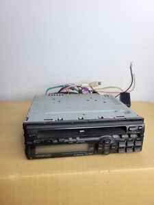 Kenwood KDC 6005 AM/FM/CD Car Stereo 1 DIN With Wiring As Shown