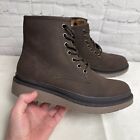 Guess Men's Boots Size 7.5 Brown Lace Up Citizen Fashion Boot GMCitizen 2-R  NEW