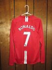 Authentic Original Nike 2007 2009 Manchester United long Sleeve Jersey Kit M