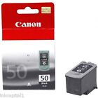 1 x Canon PG-50, PG50 Black High Capacity Original OEM PIXMA Inkjet Cartridge