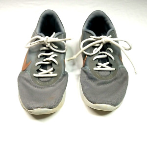 Nike Flex  Run Men's Running Shoes Smoke Grey / Copper Sz 10 Athletic Sneakers