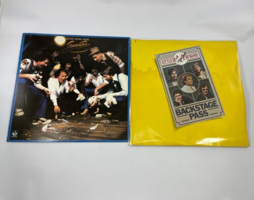 Little River Band Sleeper Catcher & Backstage Pass Lot of 2 LP Vinyl Records