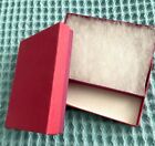 Wholesale Lot of 25 Red / Purple Gift Boxes with Padding 5-1/4