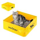 VavoPaw Portable Cat Travel Litter Box with Handles, No Leakage Portable Cat ...