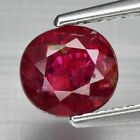 GIA CERTIFIED 1.19ct Natural UNTREATED Red Ruby Oval Cut Loose Gem TRANSPARENT