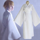 Noragami Yukine Universal Matsuri Cosplay Kimono Men White Uniform Bathrobe Suit