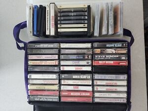 Lot Of 40+ Cassette Tapes Stevie Wonder Billy Ocean Anita Baker Etc