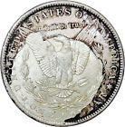 1886 O MORGAN UNCIRCULATED DETAILS! FROSTY! FULL FEATHERS! TONED! WOW NR #100066