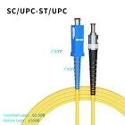 10Pcs 1m 2m 3m SC UPC to ST UPC Simplex Single Mode OS2 Fiber Optic Patch Cord