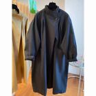 Stand-up Collar Spring Womens Loose Casual Trench Coats Fashion Oversized Coats
