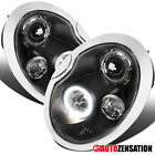 Fit 2002-2006 Mini Cooper R50 R53 05-08 R52 LED Halo Projector Headlights Black (For: More than one vehicle)
