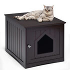 Weatherproof Multi-function Pet Cat House Indoor Outdoor Sidetable Nightstand
