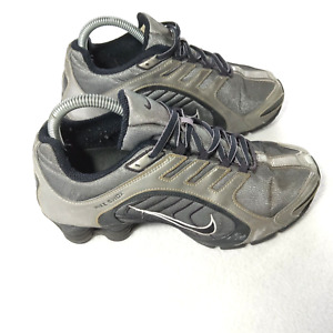 Nike Shox Womens Size 8 Navina Shoes Sneakers Black Gray 356918-063