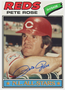 PETE ROSE 77 AS ACEOT-ART CARD C## BUY 5 GET 1 FREE ## or 30% OFF 12 OR MORE