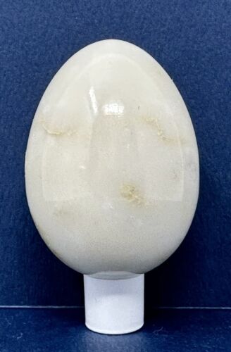Vintage ONYX Egg 2 1/2-3 inch stone White