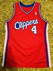 1991-1992 AUTHENTIC LOS ANGELES CLIPPERS RON HARPER AWAY JERSEY SIZE 44 RARE W@W