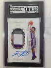 New Listing2017 Flawless De'Aaron Fox Vertical Patch Tri Color On Card Auto Rookie RC 25/25