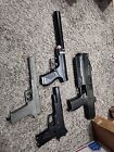 Airsoft/bb Gun And Parts Lot