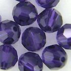 Job Lot 100 pcs Genuine SWAROVSKI 4mm Round 5000 Crystals Beads: PURPLE VELVET