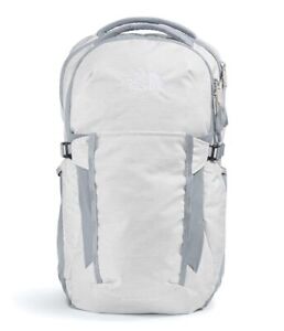 The North Face Pivoter Backpack (TNF White Metallic Melange/Mid Grey) Backpack