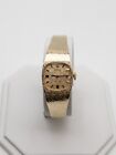Vintage 1977 ROLEX Champagne 14k Yellow Gold Ladies Watch SERVICED PAPERS CARD