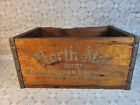 Vintage Mathie-Ruder Brew Co. Wausau, Wis.North Star Junior beer wood crate/box