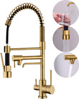 Kitchen Faucet, 3 Way Drinking Water Faucet, 3 in 1 Water Purifier Faucets, High