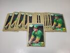 1987 Topps Baseball Jose Canseco #620 Rookie Card Lot, Qty 41