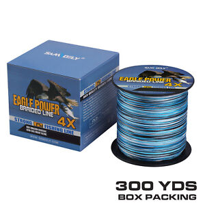300yds Strong PE Braided Line Fishing 4 Strands Freshwater & Saltwater