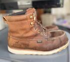 Red Wing Irish Setter Mens Wingshooter 83632 Waterproof MocToe Safety Boots 10.5
