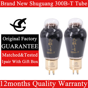 1pair Shuguang 300B-T Vacuum Tube 300B Valve Power Lamp Amplifier HIFI DIY