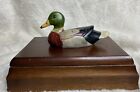 Mallard Duck Wood Playing Card Box Deck with cards 1982