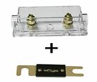 IMC Audio ANL Fuse Holder with (1) 300 Amp Gold Wafer Fuse Fits 0/2/4/6/8 Gauge