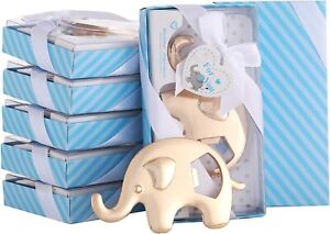 16 Pc Baby Shower Bottle Openers Party Favors Elephant Boy