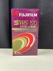 Fujifilm T120 SVHS 6 HOURS BRANE NEW 2PC