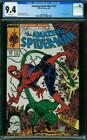 AMAZING SPIDER-MAN  #318 CGC  NM9.4  High Grade!  White Pages 3814851005