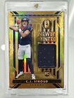New Listing2023 Panini Gold Standard CJ Stroud Newly Minted Patch Relic #8/399 RC Texans