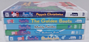 5 Lot of PEPPA PIG Childrens / Kids DVDs, No duplicates, All tested & Work, eONE