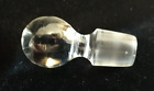 New ListingCrystal Clear Glass Bottle Stopper Decanter Cordial Topper Ball Shaped Top Only