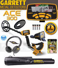 GARRETT ACE 300 Metal Detector + Headphones Rain Cover Coil + PRO-POINTER 2 NEW