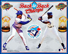 Toronto Blue Jays WORLD SERIES 1992-93 BACK-TO-BACK CHAMPS Rare 16x20 POSTER